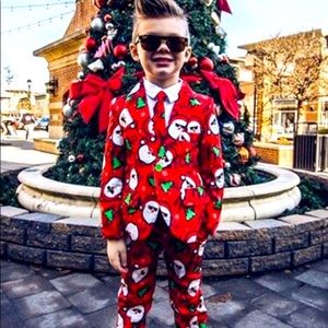 Christmas Santa Themed Suit